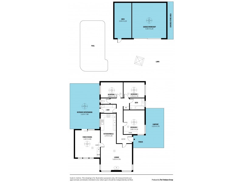 17 Norseman Street, Port Noarlunga South SA 5167 Floorplan