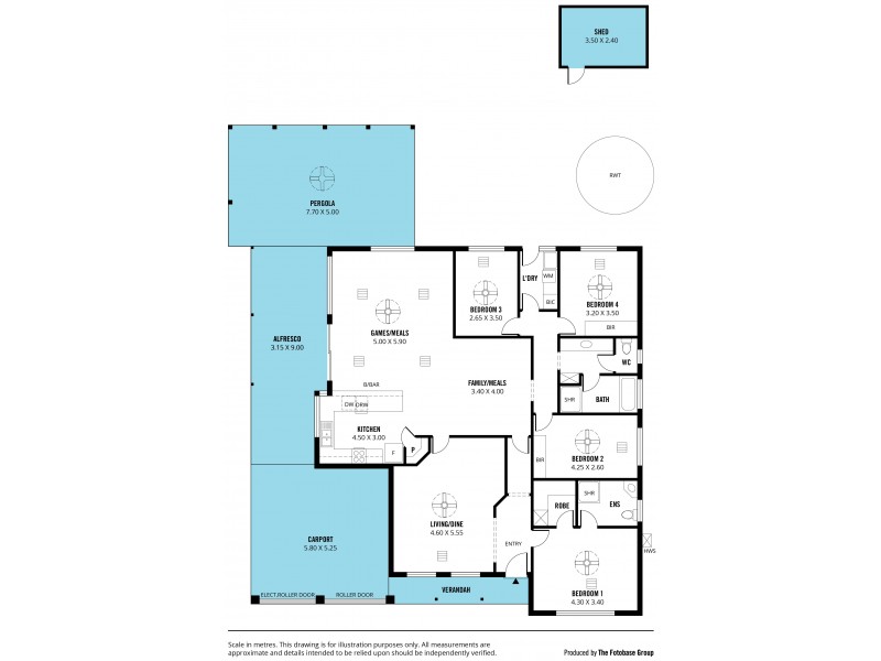 16 Albany Avenue, Port Noarlunga South SA 5167 Floorplan