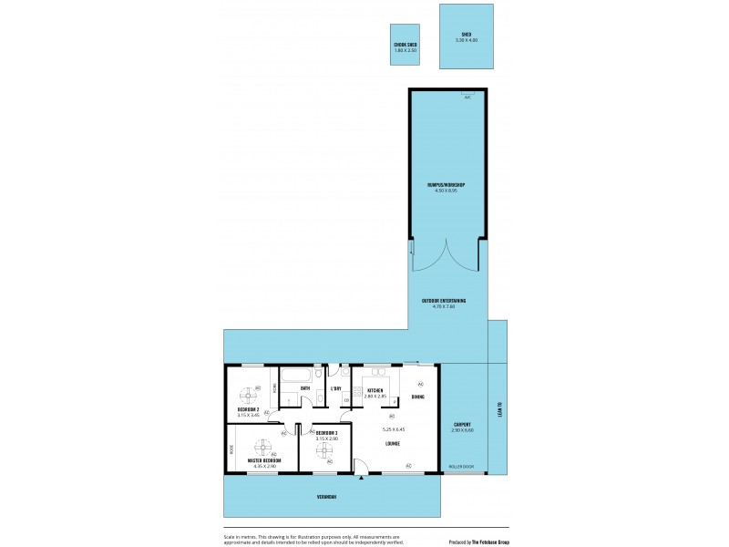 4 Burke Street, Hackham SA 5163 Floorplan