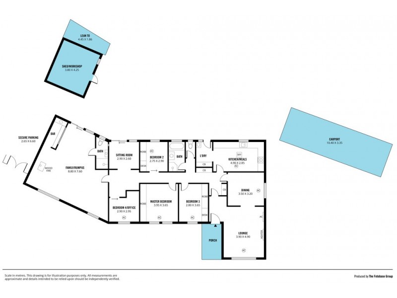 3 Graves Avenue, Reynella East SA 5161 Floorplan