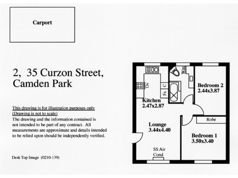 2/35 Curzon Street, Camden Park SA 5038 Floorplan