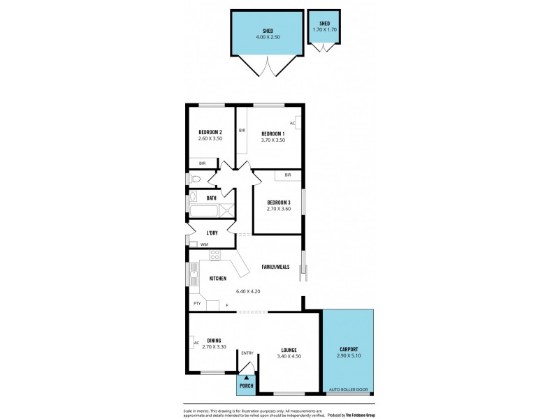 10 Champagne Crescent, Woodcroft SA 5162 Floorplan