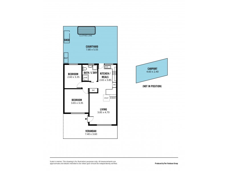 Unit 7, 194 Anzac Highway, Glandore SA 5037 Floorplan