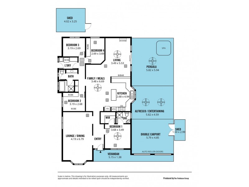 90 Investigator Drive, Woodcroft SA 5162 Floorplan