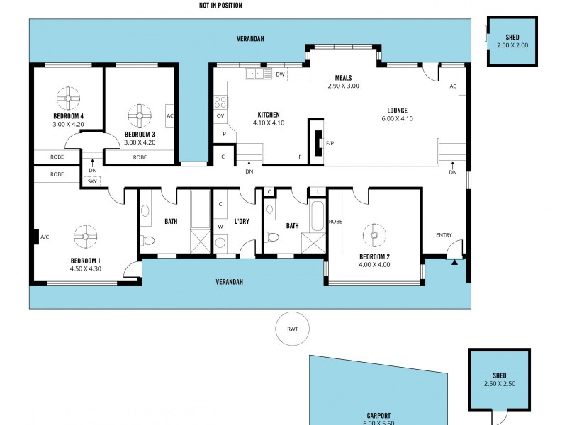 56 Alpine Road, Seacombe Heights SA 5047 Floorplan