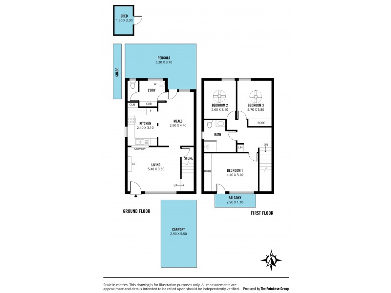 1/274 Sturt Road, Marion SA 5043 Floorplan