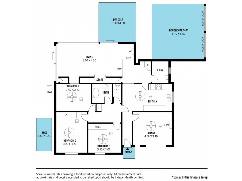 36 Weroona Avenue, Park Holme SA 5043 Floorplan