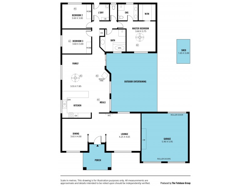 6 Waterford Circuit, Seaford Rise SA 5169 Floorplan