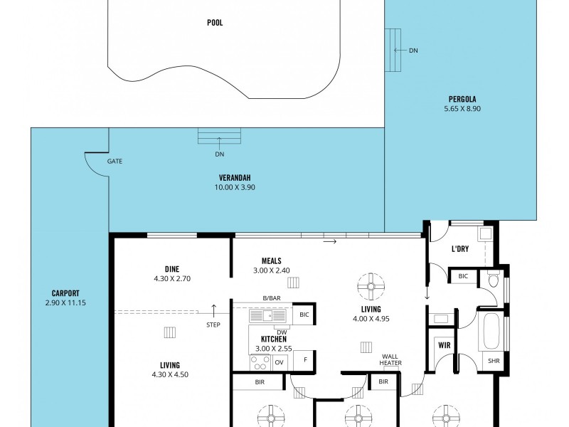 16 Nash Lane, Morphett Vale SA 5162 Floorplan