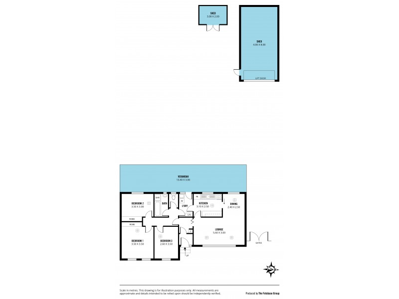 9 Pearce Street, O’sullivan Beach SA 5166 Floorplan