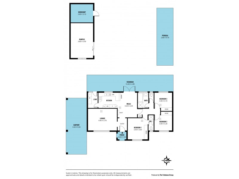 13 Glenhuntly Drive, Flagstaff Hill SA 5159 Floorplan