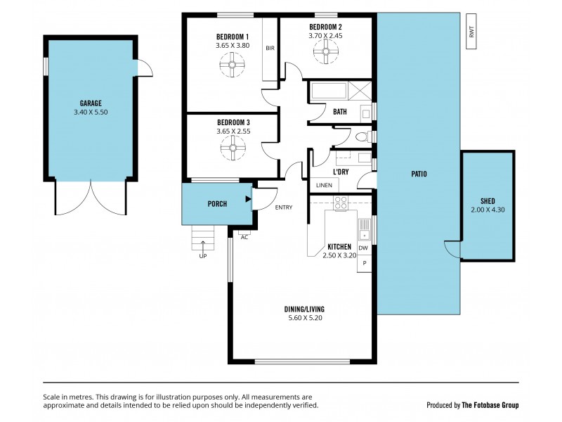 4 Hugh Crescent, Morphett Vale SA 5162 Floorplan