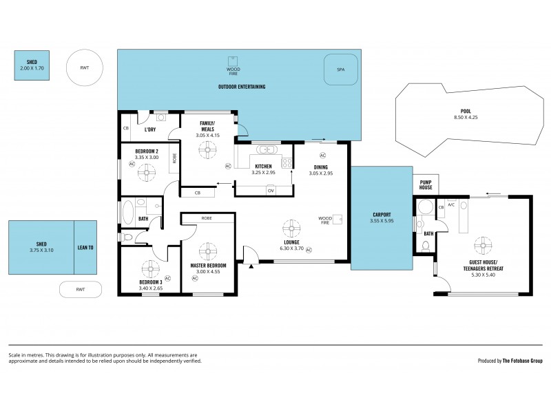1 Daphne Court, Morphett Vale SA 5162 Floorplan