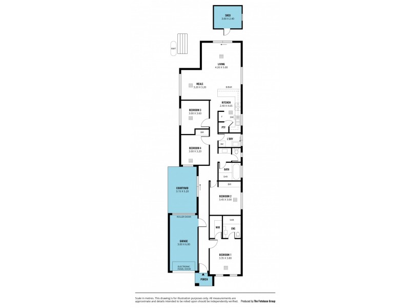 9B Andrew Avenue, Marion SA 5043 Floorplan