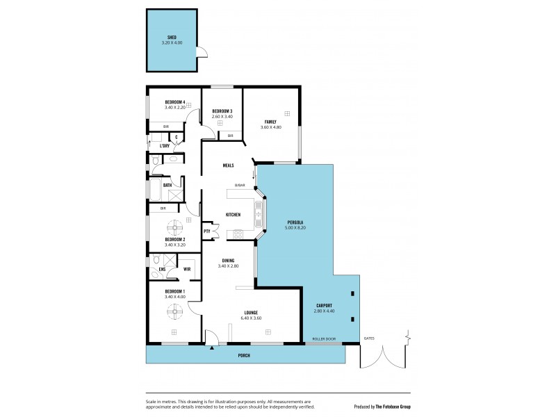 80 Investigator Drive, Woodcroft SA 5162 Floorplan
