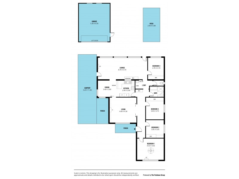 23 Burbank Avenue, Bedford Park SA 5042 Floorplan