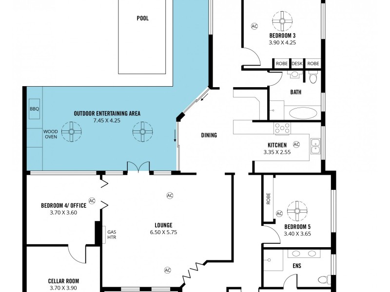 1 Skipton Avenue, Somerton Park SA 5044 Floorplan