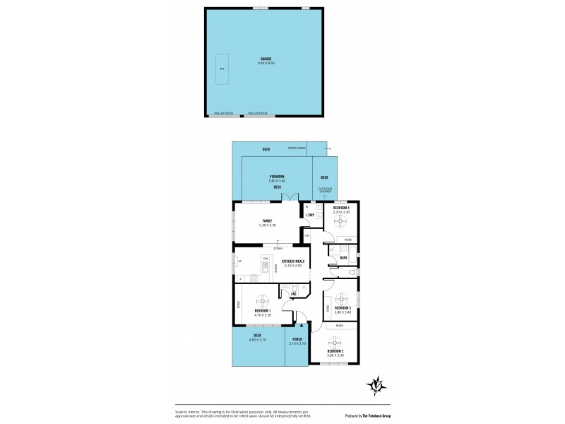 54 Ferris Street, Christies Beach SA 5165 Floorplan