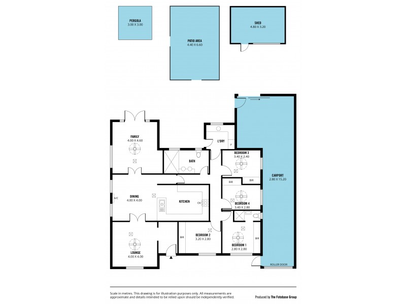 25 Judith Crescent, Morphett Vale SA 5162 Floorplan
