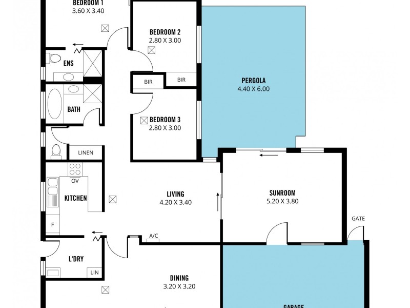 4 The Glade, Aberfoyle Park SA 5159 Floorplan