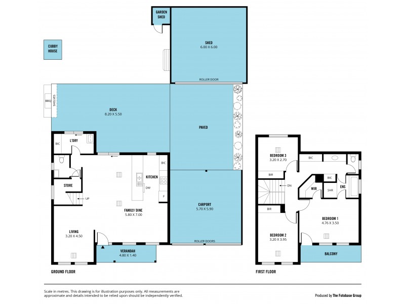 6 Columba Street, Christie Downs SA 5164 Floorplan