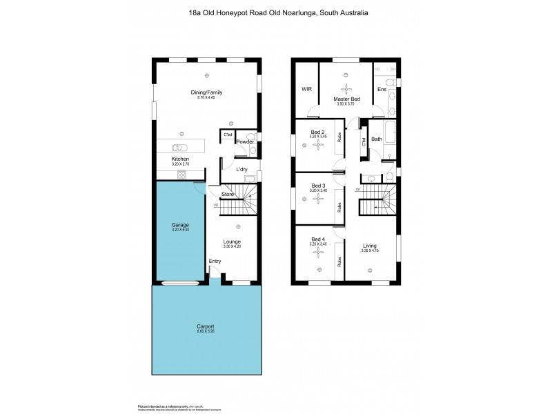 18A Old Honeypot Road, Port Noarlunga SA 5167 Floorplan