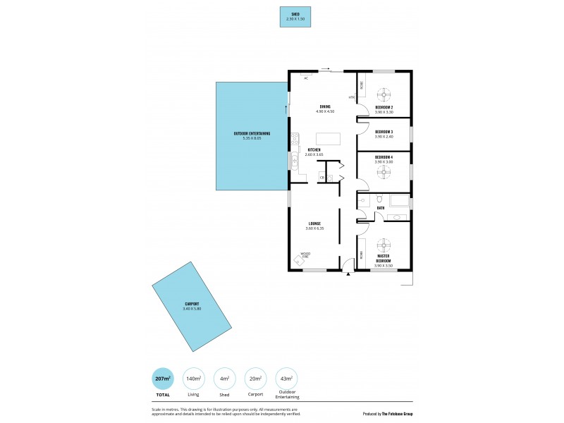 7 Jacaranda Place, Aberfoyle Park SA 5159 Floorplan
