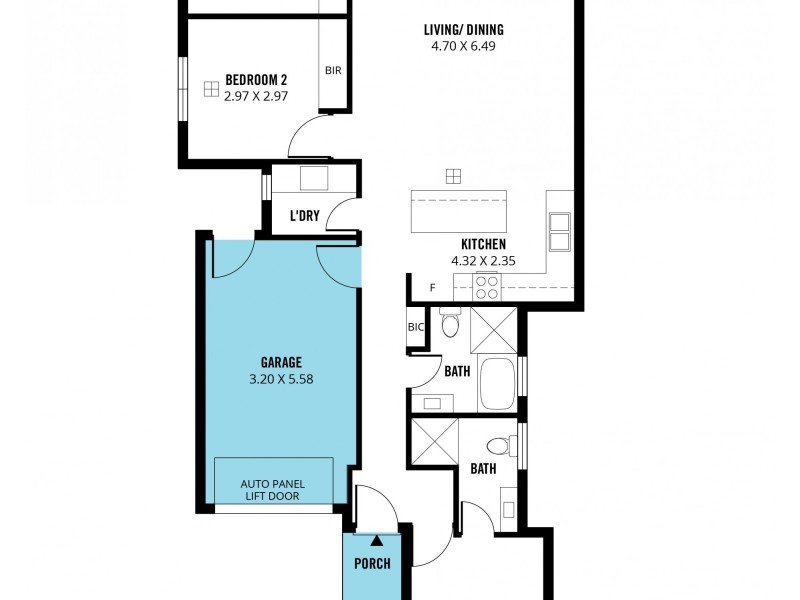 2/36 Murray Street, Albert Park SA 5014 Floorplan