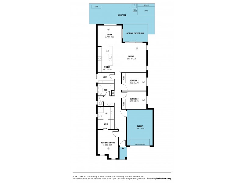 35 Sunrise Drive, Woodcroft SA 5162 Floorplan
