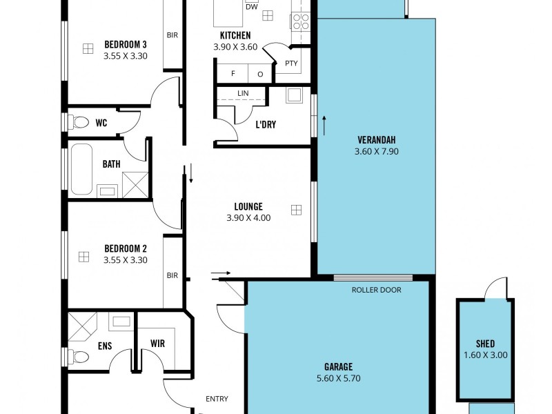 6 Harbour Street, Sheidow Park SA 5158 Floorplan
