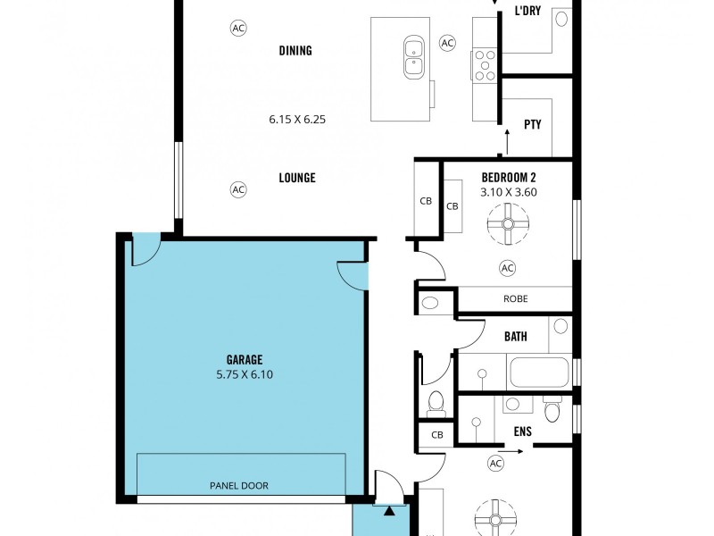 2a Agnes Street, Christie Downs SA 5164 Floorplan