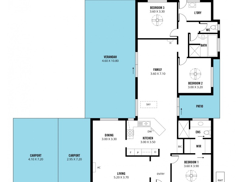 4 Windsor Court, Morphett Vale SA 5162 Floorplan