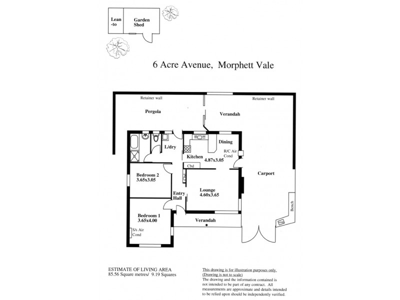 6 Acre Avenue, Morphett Vale SA 5162 Floorplan