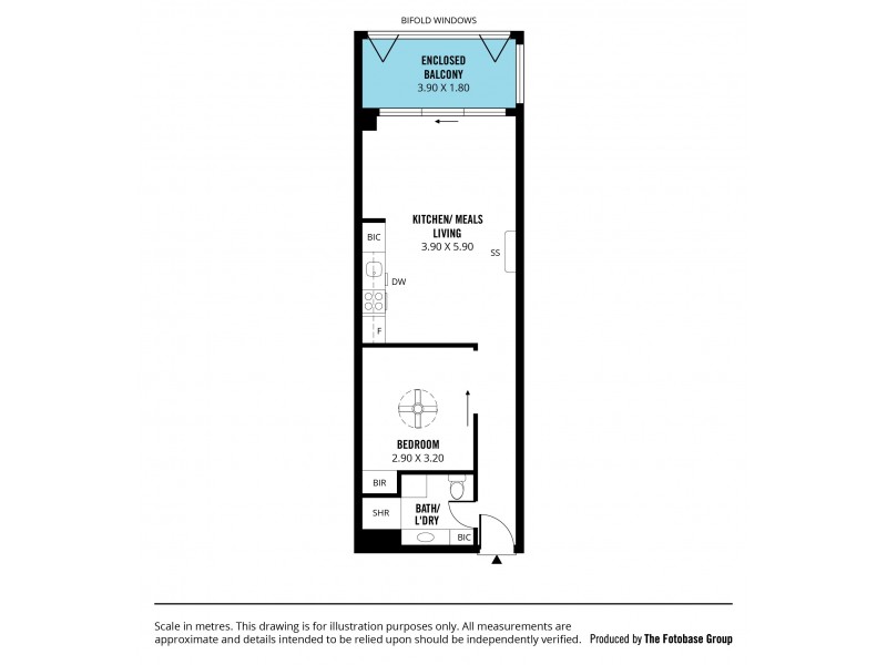 209/10 Balfours Way, Adelaide SA 5000 Floorplan
