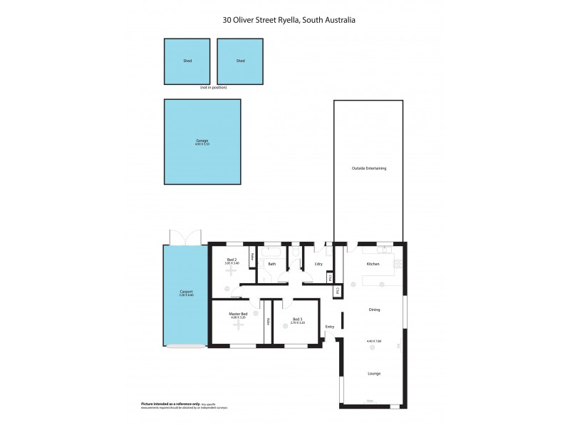 30 Oliver Street, Reynella SA 5161 Floorplan