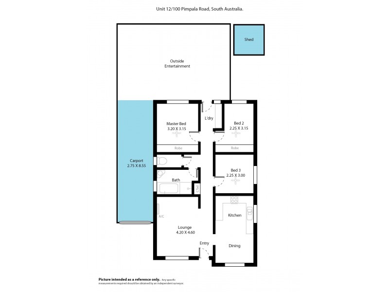 12-100 Pimpala Road, Morphett Vale SA 5162 Floorplan