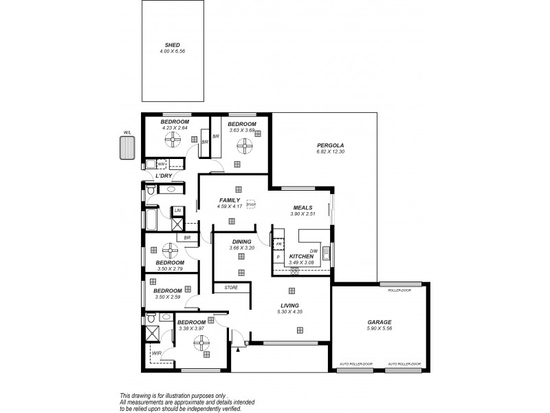 37 Horseshoe Drive, Woodcroft SA 5162 Floorplan