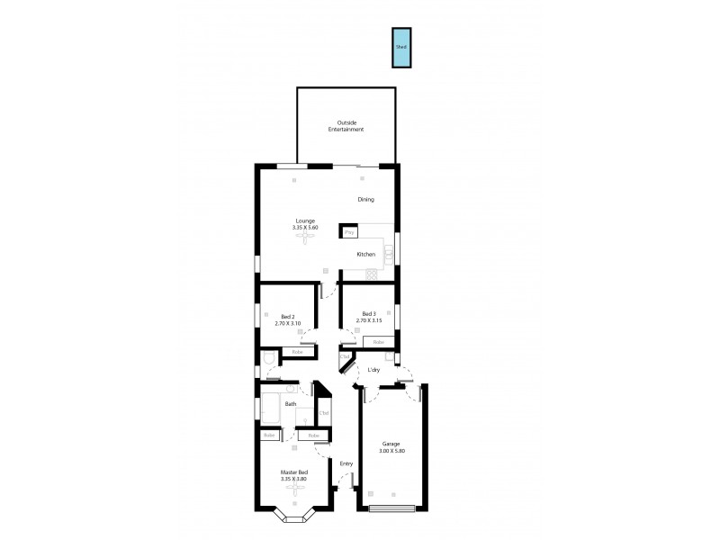 26 Allison Street, Ascot Park SA 5043 Floorplan