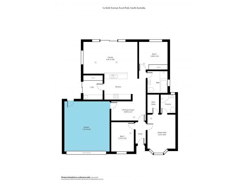 1A Sixth Avenue, Ascot Park SA 5043 Floorplan