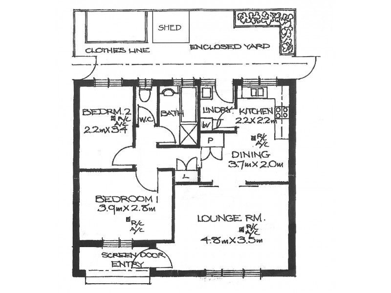 7/45 Thurles Street, St Marys SA 5042 Floorplan