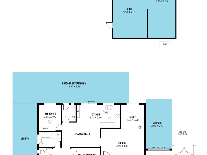 23 Topaz Drive, Flagstaff Hill SA 5159 Floorplan