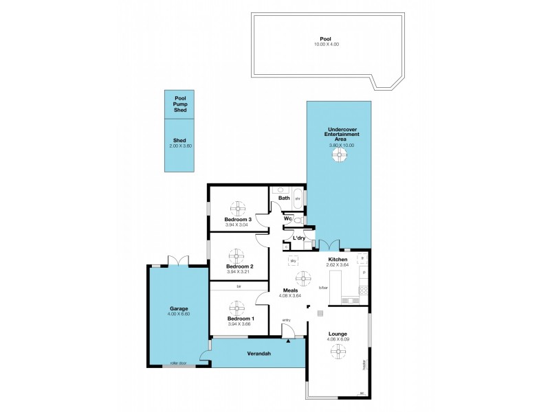14 Saphire Road, Morphett Vale SA 5162 Floorplan