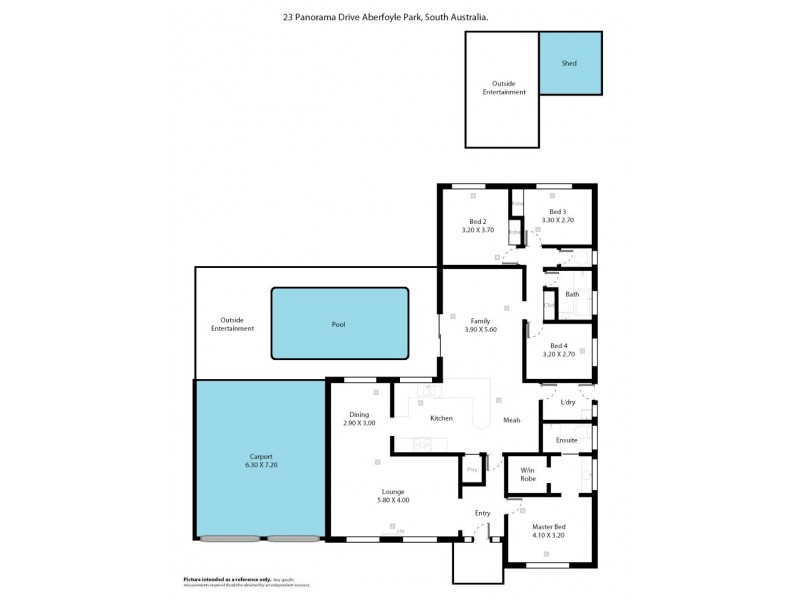 23 Panorama Drive, Aberfoyle Park SA 5159 Floorplan
