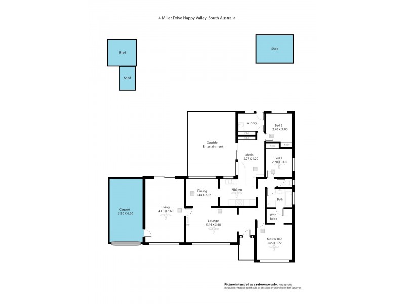 4 Miller Drive, Happy Valley SA 5159 Floorplan