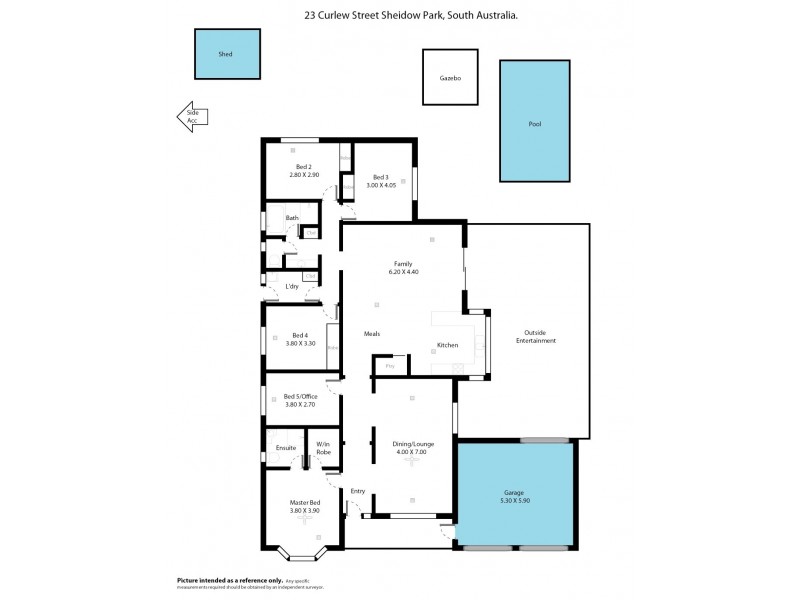 23 Curlew Street, Sheidow Park SA 5158 Floorplan