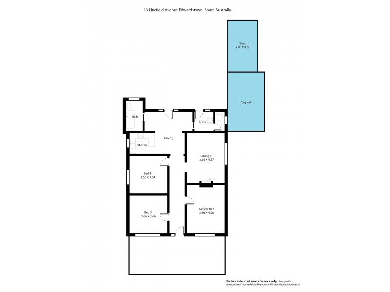 13 Lindfield Avenue, Edwardstown SA 5039 Floorplan
