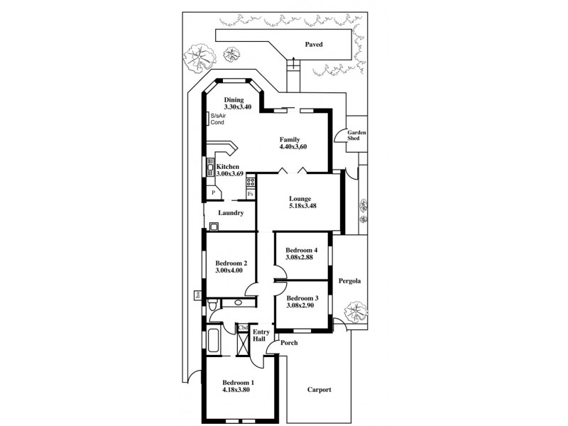 15 Gabriella Victoria Avenue, Woodcroft SA 5162 Floorplan