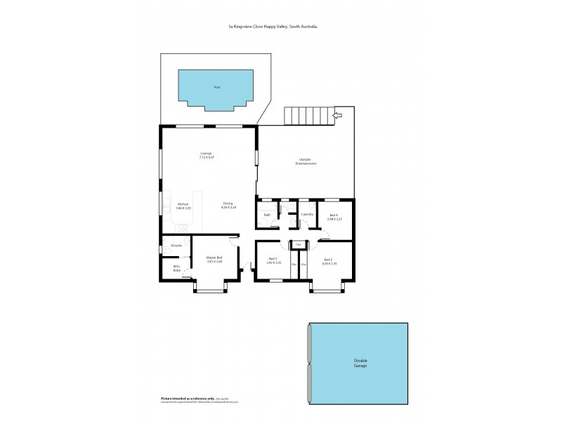3A Kingsview Close, Happy Valley SA 5159 Floorplan