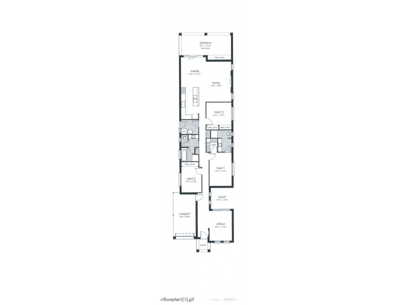 17 ( lot21) Second Avenue, Ascot Park SA 5043 Floorplan