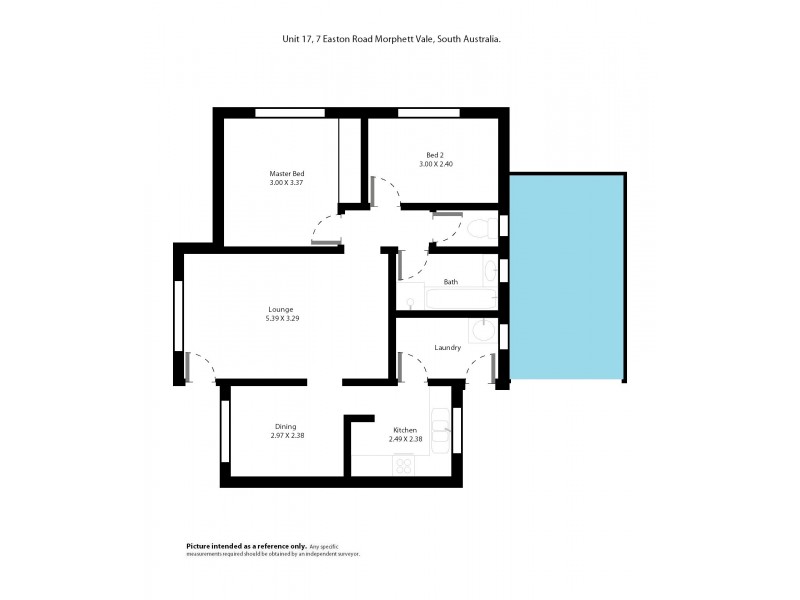 17-7 Easton Road, Morphett Vale SA 5162 Floorplan